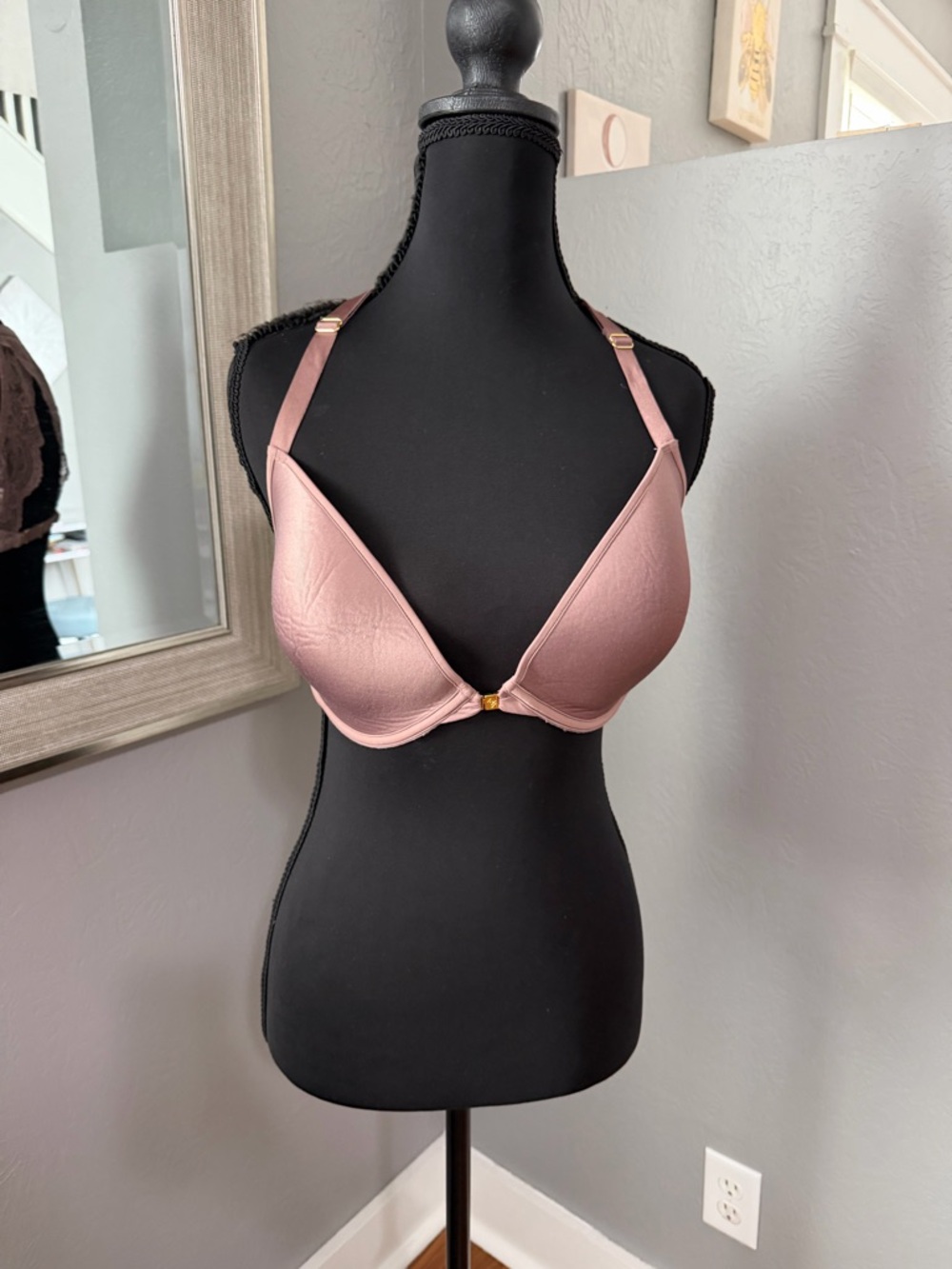 Thirdlove Artisian Lace Racerback Front Closure Bra Size 36D/ 38C